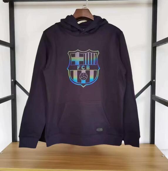 Barcelona Purple Hoody Sweater Top 2020/21